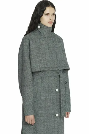 Lanvin Wool Trench Coat in at Nordstrom, Size 38 Eu
