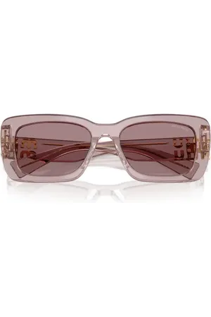 Miu Miu 53mm Rectangular Sunglasses in at Nordstrom
