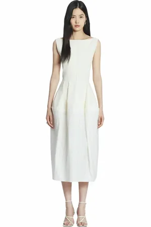Lanvin Cotton Peplum Dress in at Nordstrom, Size 40 Eu