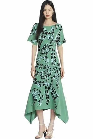 Lanvin Jacquard Midi Dress in at Nordstrom, Size Small