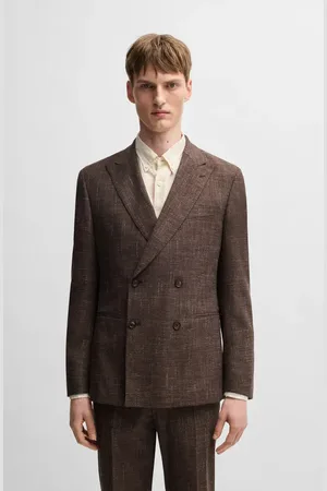 HUGO BOSS Huge Cotton & Virgin Wool Blend Suit in at Nordstrom, Size 40 - R
