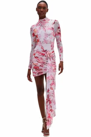 PATBO Floral Haze Stetch Tulle Mini in at Nordstrom, Size 2