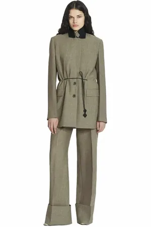 Lanvin Belted Wool Jacket in at Nordstrom, Size 38 Eu
