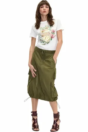 Cynthia Rowley Heart of Gold Tee in at Nordstrom, Size Large