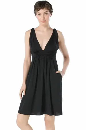Carmen Marc Valvo Draped Dress Cover Up in at Nordstrom, Size Large