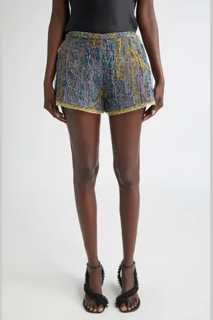 DRIES VAN NOTEN Pinky Embellished Abstract Jacquard Shorts in at Nordstrom, Size 10 Us