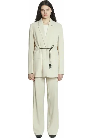 Lanvin Belted Wool Blend Jacket in at Nordstrom, Size 40 Eu