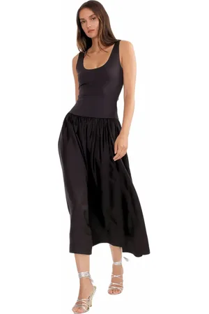 Cynthia Rowley Eloise Drop Waist Dress in at Nordstrom, Size Large