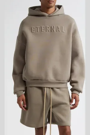 FEAR OF GOD Eternal Embossed Logo Hoodie in at Nordstrom, Size Small