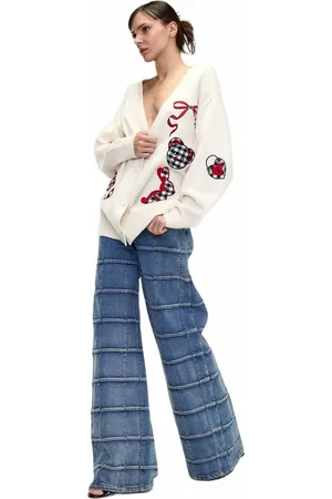 Cynthia Rowley Playful Patchwork Cardigan in at Nordstrom, Size X-Small