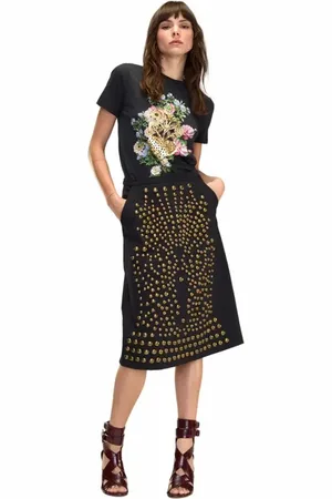 Cynthia Rowley Heart of Gold Tee in at Nordstrom, Size X-Small