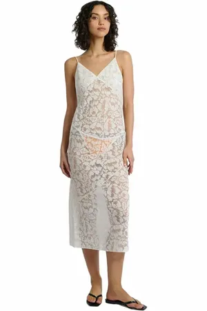 ONIA Burnout Slip Dress in at Nordstrom, Size Medium