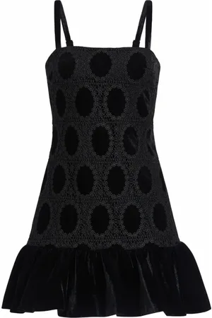 PATBO Velvet Lace Sleeveless Mini Dr in at Nordstrom, Size 8