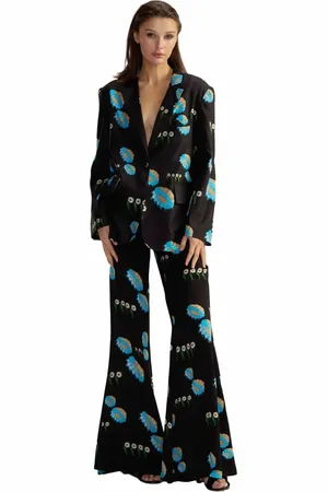 Cynthia Rowley Blake Silk Twill Blazer in at Nordstrom, Size Medium