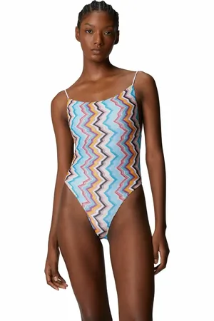 Missoni Sporty One-piece Swimsuit With Zig Zag Pattern in at Nordstrom, Size 38 It