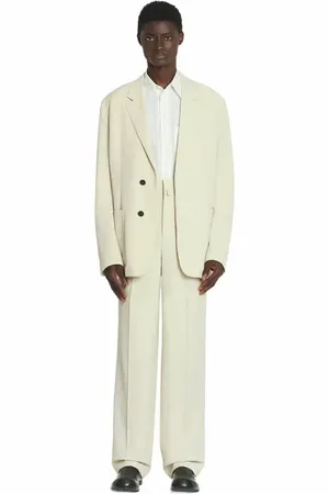 Lanvin Loose-Fitting Wool Blend Jacket in at Nordstrom, Size 52 Eu
