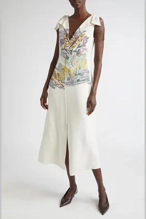 Altuzarra Jophee Print A-Line Dress in at Nordstrom, Size 2 Us