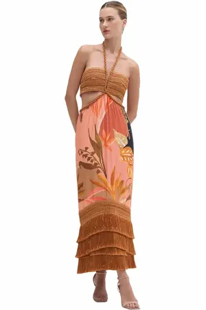 PATBO Bananier Cut Out Midi Dress in at Nordstrom, Size 12