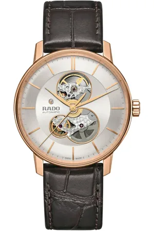 Rado Coupole Classic Automatic Leather Strap Watch, 41mm in at Nordstrom