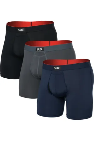 SAXX Assorted 3-Pack Multi-Sport Mesh Boxer Briefs in at Nordstrom, Size Large