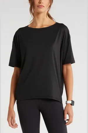 Zella Equilibrium Cocoon T-Shirt in at Nordstrom, Size Large
