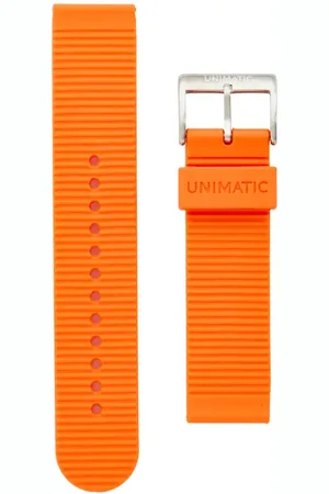 UNIMATIC Synthetic Rubber Watchband in at Nordstrom