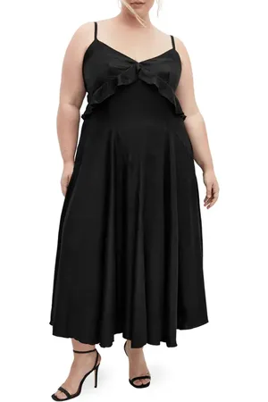 City Chic Clara Maxi Dress in at Nordstrom, Size Xxl