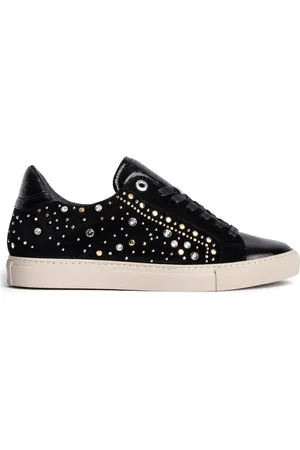 Zadig & Voltaire ZV1747 Vintage Stud Sneaker in at Nordstrom, Size 11Us