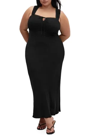 City Chic Spring Love Maxi Slipdress in at Nordstrom, Size Xl