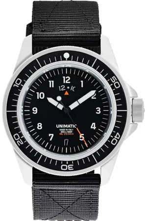 UNIMATIC Modello Uno GMT Toolwatch UT1-GMT Nylon Strap Diving Watch, 41.5mm in at Nordstrom