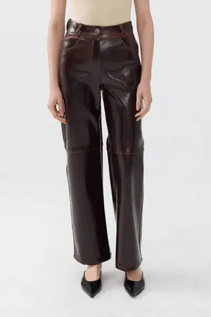Nocturne Faux Leather Pants in at Nordstrom, Size X-Small