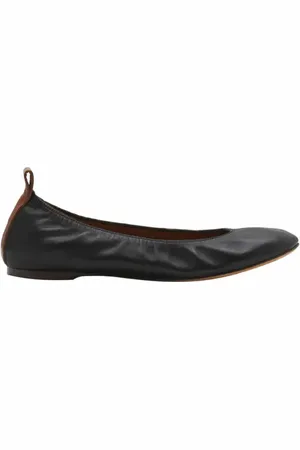 Lanvin The Leather Ballerina Flat in at Nordstrom, Size 41