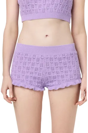 Florence By Mills Pointelle Knit Shorts in at Nordstrom, Size Medium