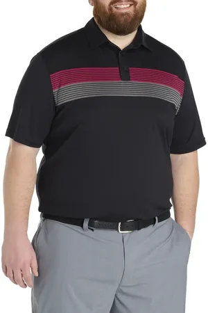Reebok Big & Tall Colorblocked Striped Polo Shirt in at Nordstrom, Size 2X Big