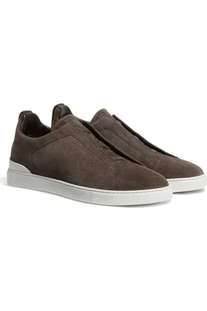 Ermenegildo Zegna Triple Stitch Low Top Sneaker in at Nordstrom, Size 7Us