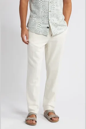 Rails Callum Cotton & Linen Pants in at Nordstrom, Size Large