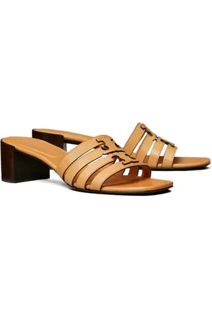 Tory Burch Ines Slide Sandal in Camello /Camello at Nordstrom, Size 7.5