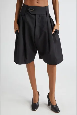 Vaquera Baby Suiting Wool Shorts in at Nordstrom, Size 30