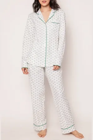 Petite Plume Match Point Cotton Pajamas in at Nordstrom, Size X-Small
