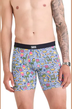 SAXX Assorted 3-Pack Ultra Super Soft Boxer Briefs in at Nordstrom, Size Medium