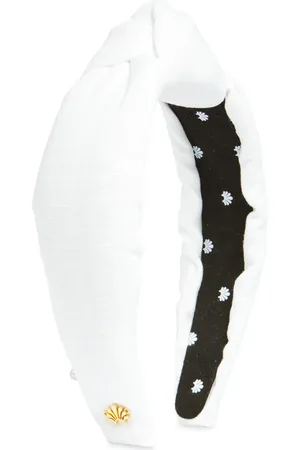 Lele Sadoughi Knotted Linen Headband in at Nordstrom