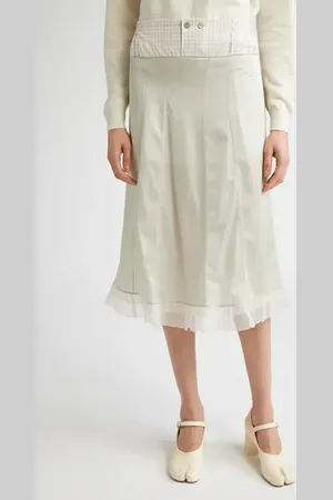 Maison Margiela Anonymity of the Lining Midi Skirt in at Nordstrom, Size 2 Us