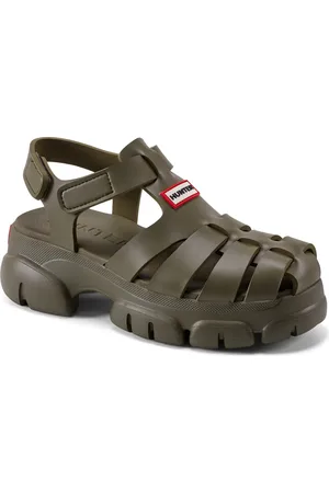 Hunter Belah Lug Sole Fisherman Sandal in at Nordstrom, Size 10