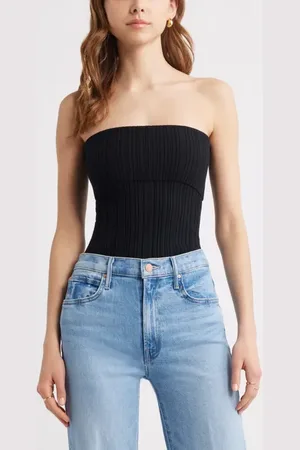 Open Edit Rib Tube Top in at Nordstrom, Size Large