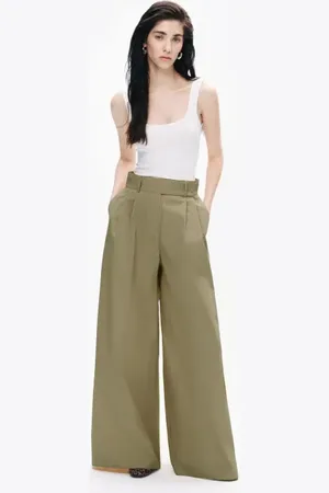 Nocturne Double Pleated Pants in at Nordstrom, Size X-Small