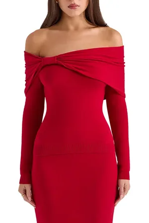 House Of Cb Amaryllis Off the Shoulder Sweater in at Nordstrom, Size Small