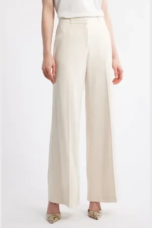 Kobi Halperin Flat Front Wide Leg Pants in at Nordstrom, Size 16