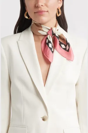 Nordstrom Print Silk Square Scarf in at
