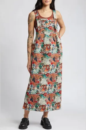 Dressed in Lala Jacquard Pinafore at Nordstrom, Size Large