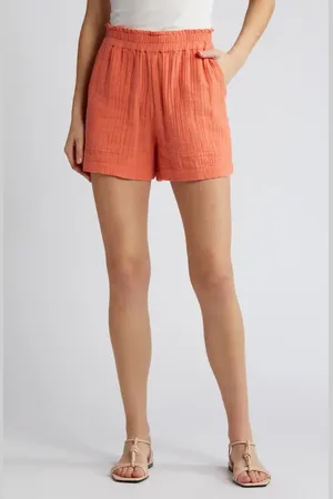 Rails Leighton Organic Cotton Gauze Shorts in at Nordstrom, Size Xx-Small